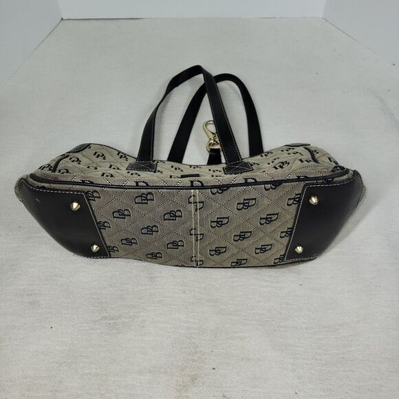 DOONEY & BOURKE Purse Bag Womens Silver Buckle Designer Satchel Bags Purses - Picture 4 of 16